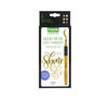 Signature Metallic Permanent Markers, 6 Count Front View